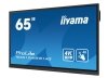 IIYAMA Monitor 65 cali TE6512MIS-B4AG  40pkt,IPS,4K,24/7,7H, ANDROID 14, RK3576, 8/128GB, EDLA, Essential